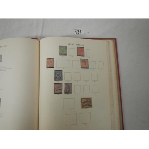 131 - Stamps - 6 stamp albums / stock books of c19th and c20th British stamps, mostly George VI and Elizab... 