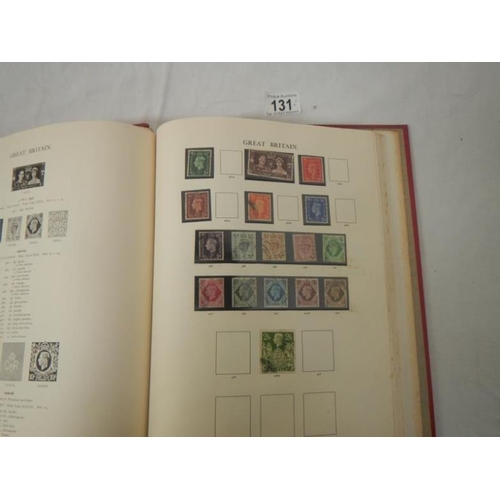 131 - Stamps - 6 stamp albums / stock books of c19th and c20th British stamps, mostly George VI and Elizab... 