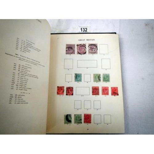 132 - Stamps - 2 albums of c19th and c20th stamps covering Victoria to Elizabeth II including Penny Black,... 