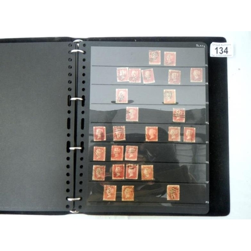 134 - Stamps - 2 stock books of Victorian British stamps including over 400 Penny Reds