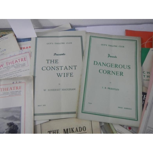 73 - An excellent collection of mainly 1940s and 1950s London Theatre Programmess