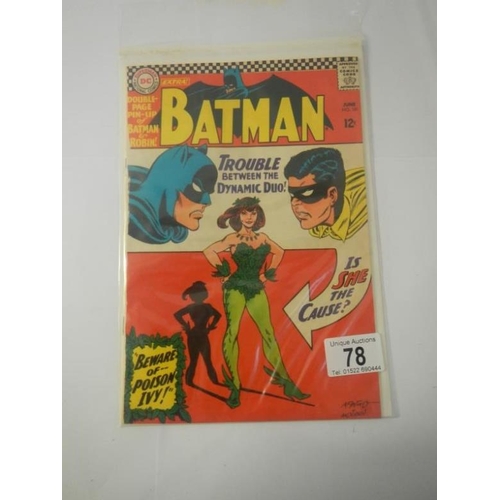 78 - DC Comics - Batman 181 - 1st Poison Ivy