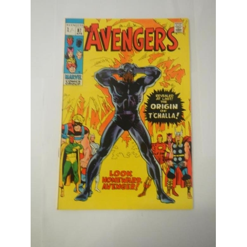 79 - Marvel Comics - The Avengers 87 - origin of Black Panther