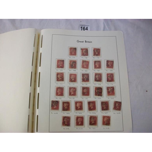 164 - Stamps - Approximately 360 Victorian 1d Penny Red stamps plus others