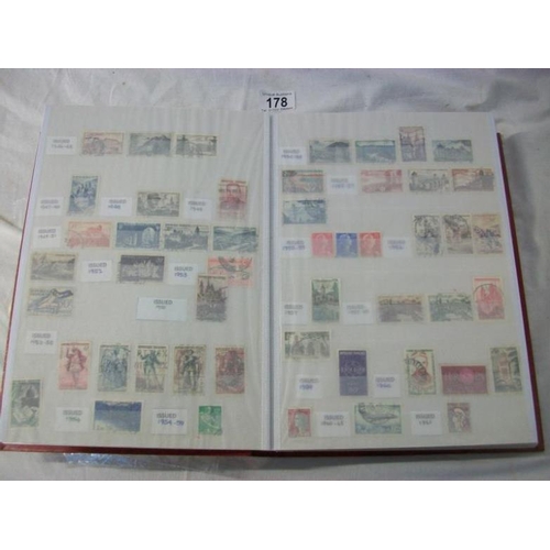 178 - Stamps - Stock books of European stamps including GB in date of issue chronological order