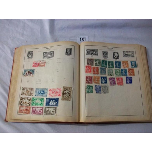 181 - Stamps - A Strand stamp album containing British and World stamps including Victorian