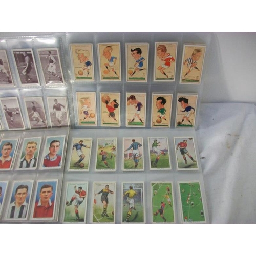 215 - Postcards - 8 sets of football postcards