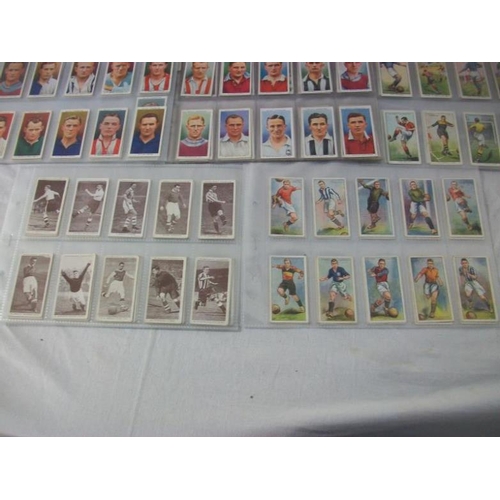 215 - Postcards - 8 sets of football postcards