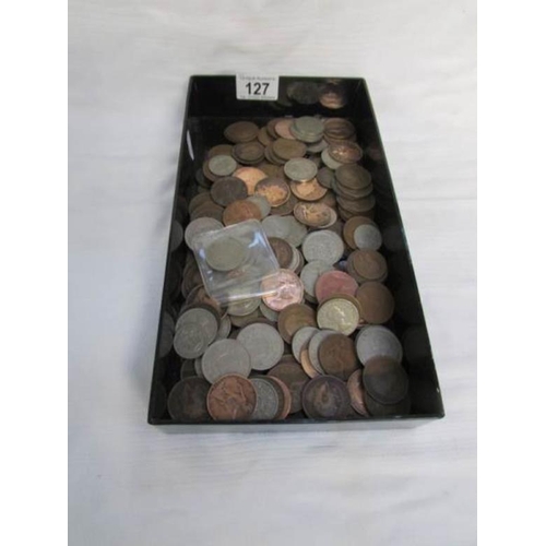 127 - A large quantity of English coins