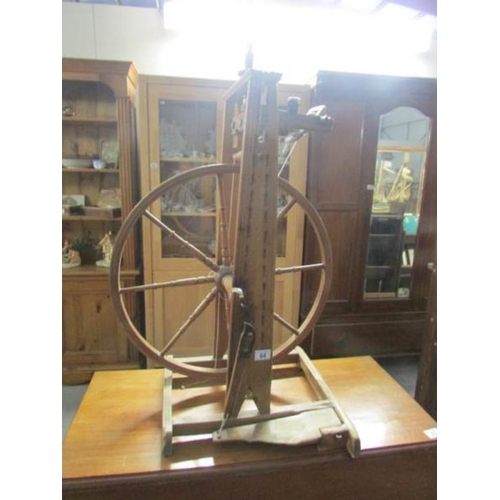 64 - An old spinning wheel