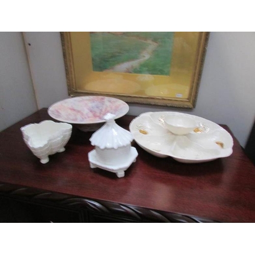 173 - 4 items of china including Royal Worcester, Wedgwood and Crown Devon