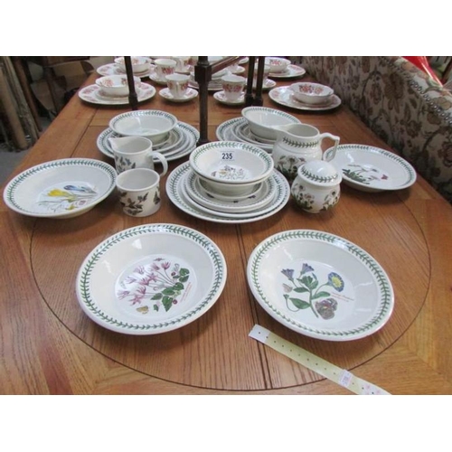 235 - 21 pieces of Portmerion dinner ware