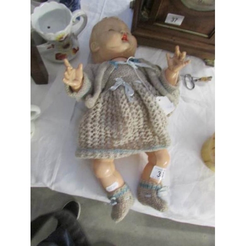 36 - A vintage Rosebud doll