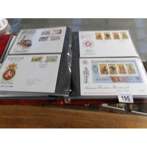 195 - In excess of 250 un-adressed Isle of Man first day covers from July 1973 to January 2001 and other I... 