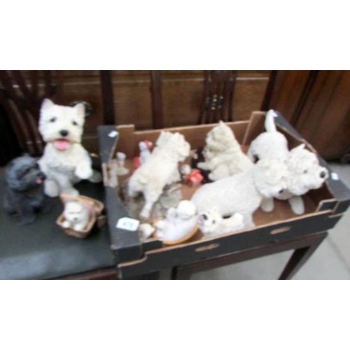 470 - A quantity of West Highland Terrier figures