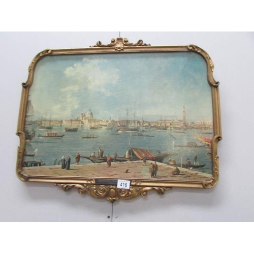 416 - A Venetian scene print