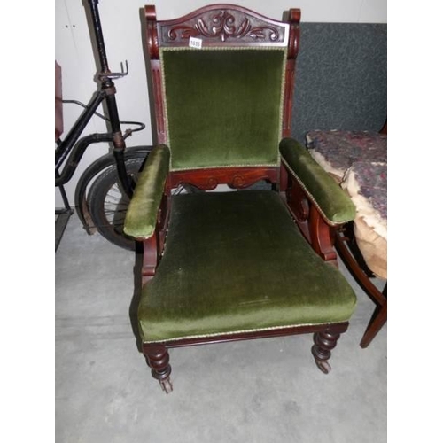 1655 - An Edwardian arm chair