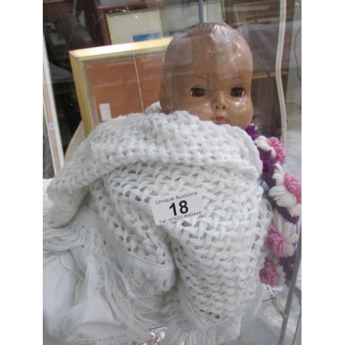 18 - A vintage baby doll