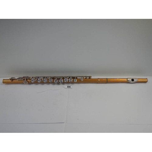 84 - A Besson flute in good playing order.