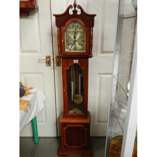 279 - A modern Grandfather clock.