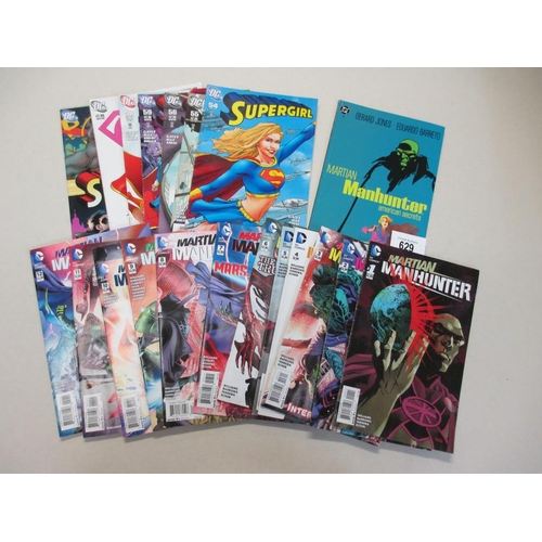 629 - DC Comics Martian Manhunter 1-12, Martian Manhunter American Secrets 1, Supergirl 54-56, 59-61