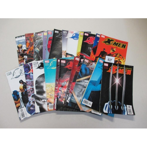 637 - Marvel comics Astonishing X-Men 2004 series 1-18, 22-27 and Giant Size Astonishing X-Men 1 and X-Men... 