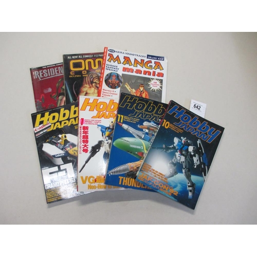 642 - Hobby and Manga comics including Hobby Japan, Manga Mania etc