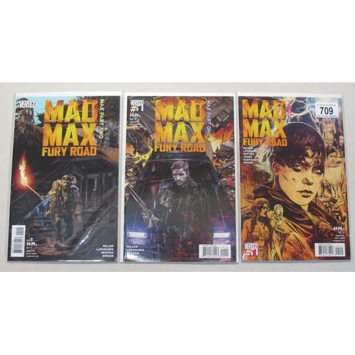 709 - Vertigo comics Mad Max Fury Road Part 1 and 2 and Mad Max Fury Road Furiosa 1