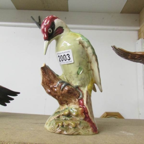 2003 - A figure of a Woodpecker (possibly Beswick)