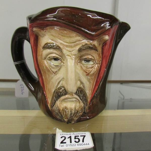 2157 - A Royal Doulton double faced character jug depicting the devil.