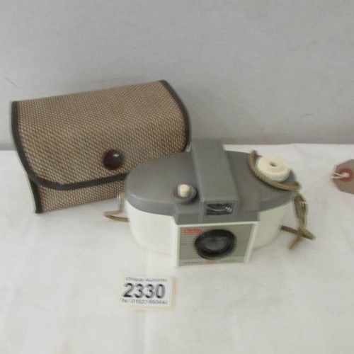 2330 - A Kodak Brownie 127 Albino camera with Dakon lens and original makers case (part of 5000 examples ma... 
