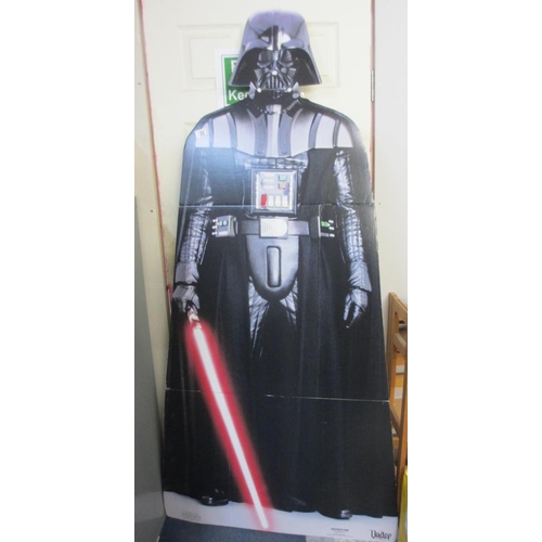 733 - A Star Wars Darth Vader standee 77 inches high (195cm)