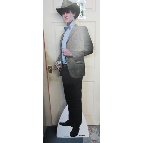 734 - A Doctor Who Matt Smith standee 71 inches high (180 cm)