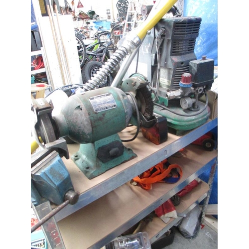 1001 - A huge lot of car spares, compressors etc (4 shelves)