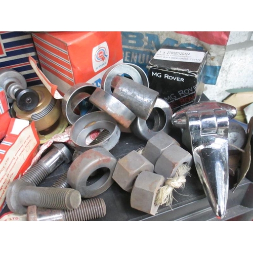 1054 - A large quantity of new old stock 1950s BMC Motor Parts most still in original packaging