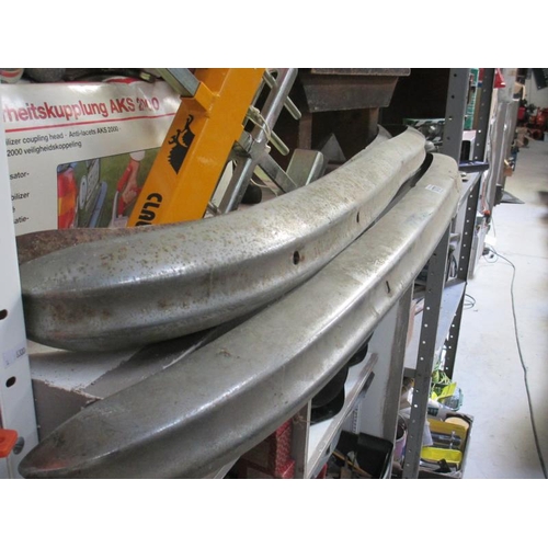 1070 - 3 Austin Healey 3000 bumpers - 2 rear and 1 front