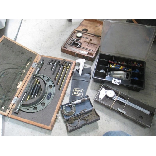 1089 - A toolbag with wheel braces and many tools etc