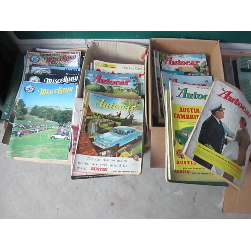 1200 - A large quantity of vintage car magazines 1950s onwards including Autocar, Practical Motorist, Motor... 