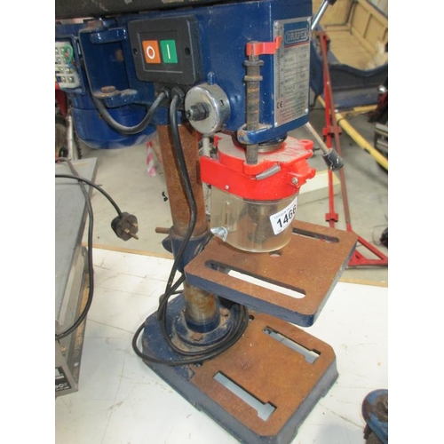 1466 - A Draper D13 pillar drill and and Titan SF08N5 8'' table saw.