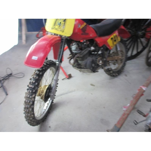 1480 - An XL250 trial bike, turns over, compression good, non running.