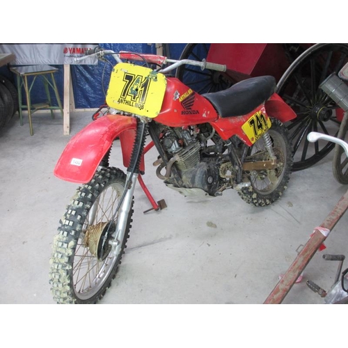 1480 - An XL250 trial bike, turns over, compression good, non running.