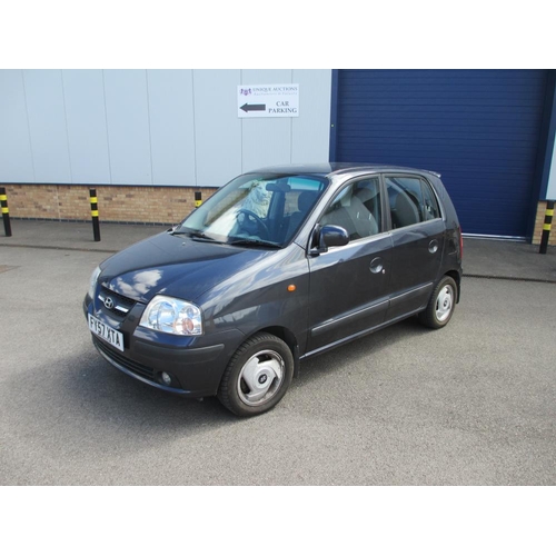 1515 - A 2007 Hyundai Amica 1.1 CDX petrol, 2 owners, 46,000 miles, MOT 27 July 2020, full service history.... 