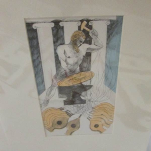 2387 - A Pablo Picasso lithograph circa 1958 (Mourlot), a Georges Braque lithograph circa 1958 (Mourlot), 2... 