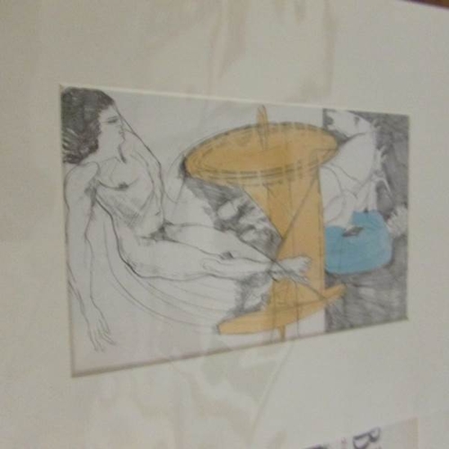 2387 - A Pablo Picasso lithograph circa 1958 (Mourlot), a Georges Braque lithograph circa 1958 (Mourlot), 2... 