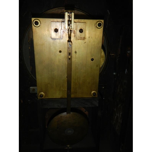 2402 - A mid to late 19th century single fusee bracket clock, maker A. J. Taylor, 21, Fetter Lane, London. ... 