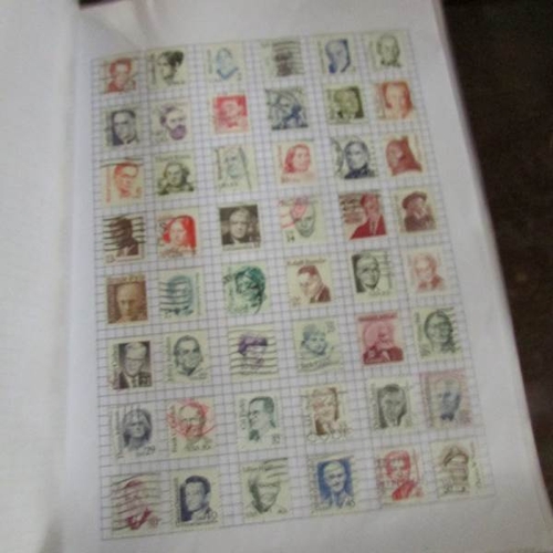 2593 - £ stamp folders containing a good selection of world stamps.