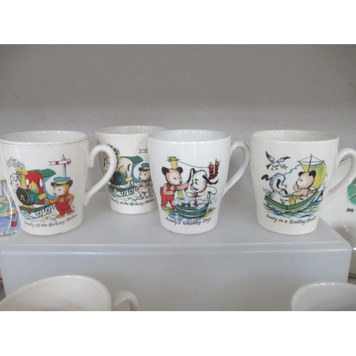 2354 - A very good collection of Sooty Keele Street Pottery items