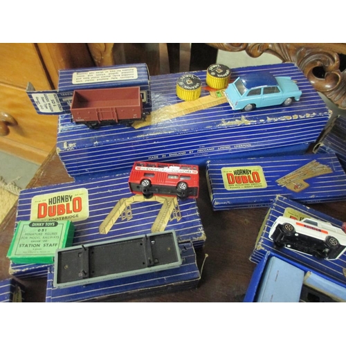 2666 - A quantity of boxed Hornby Dublo railway items including locomotive, rolling stock etc.,