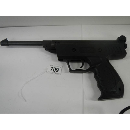 709 - A West Lake air pistol No. 110611265, Model XHS3A.