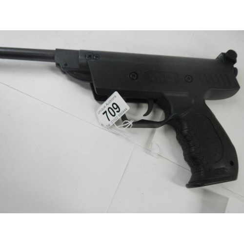 709 - A West Lake air pistol No. 110611265, Model XHS3A.